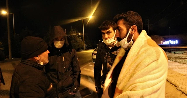 Kaza yaptığını sonradan fark etti