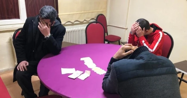 Kumar oynayan 29 kişiye 122 bin lira ceza