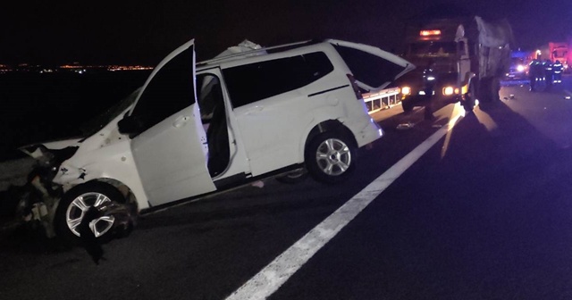 Manisa&#039;da trafik kazası: 1 ölü, 2 yaralı