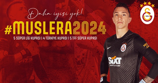 Fernando Muslera, 2024&#039;e kadar Galatasaray&#039;da