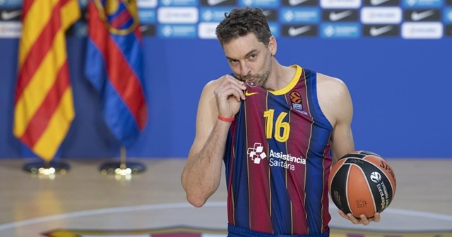 Pau Gasol 20 yıl sonra Barcelona&#039;ya döndü