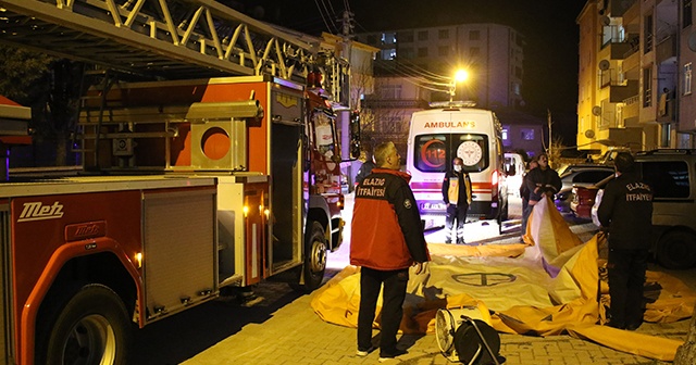 Polis ve itfaiye ekibinin müdahalesi genç kızı kurtardı