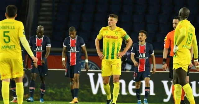 PSG evinde Nantes'a 2-1 yenildi