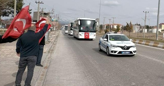 Serdarlar Taburu Suriye yolunda