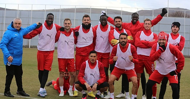 Sivasspor, Trabzon maçına moralli hazırlanıyor