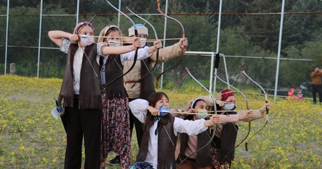 Tarih dizileri çocukları okçuluğa yönlendirdi