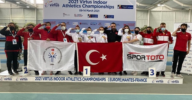 Türkiye Özel Sporcular Kadın Milli Takımı Avrupa şampiyonu oldu