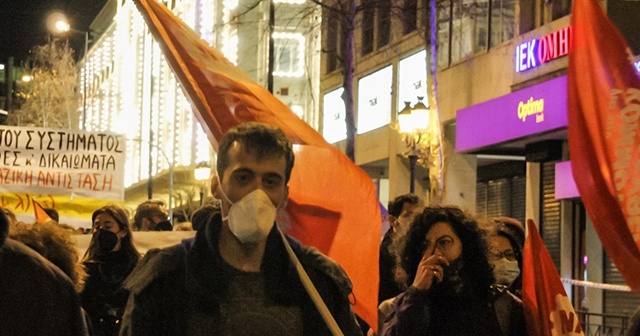 Yunanistan’da hükümet karşıtı protesto