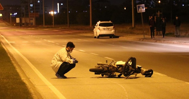 18 yaşındaki motosiklet sürücüsü kazada hayatını kaybetti