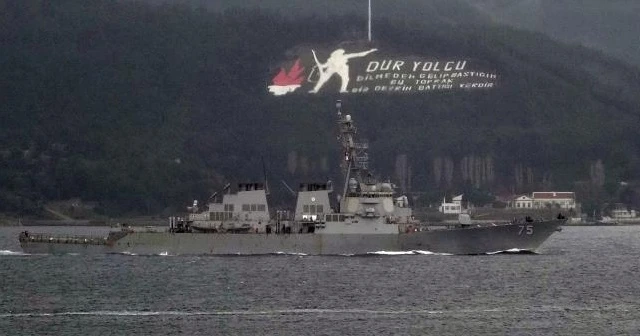 ABD savaş gemilerinin Karadeniz'e geçişi iptal edildi