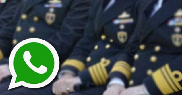 Amiraller çark etti! Bildiriyi WhatsApp’tan öğrenmişler