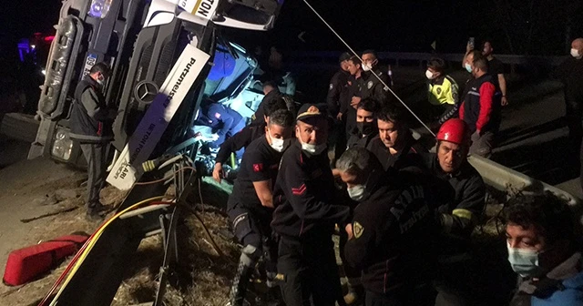 Aydın'da feci kaza: 1 ölü, 1 yaralı