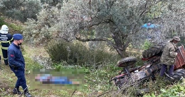 Aydın'da traktör kazası: 1 ölü