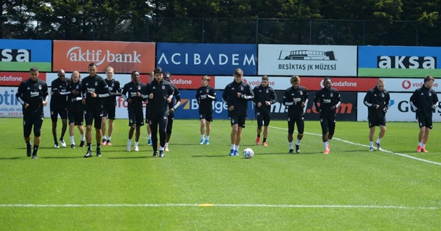 Beşiktaş&#039;ta Çaykur Rizespor mesaisi başladı