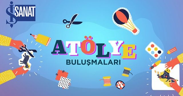 Çocuklar için hazırlanan atölyeler çevrim içi devam ediyor