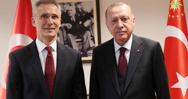 Cumhurbaşkanı Erdoğan, Jens Stoltenberg ile bir telefon görüşmesi gerçekleştirdi