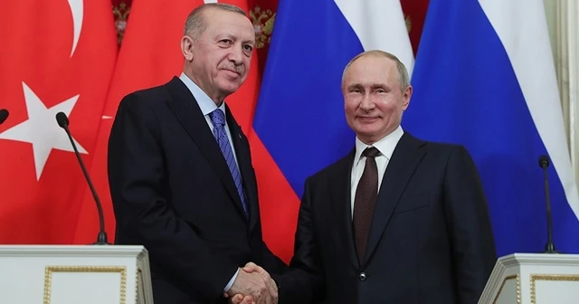 Cumhurbaşkanı Erdoğan, Putin ile görüştü