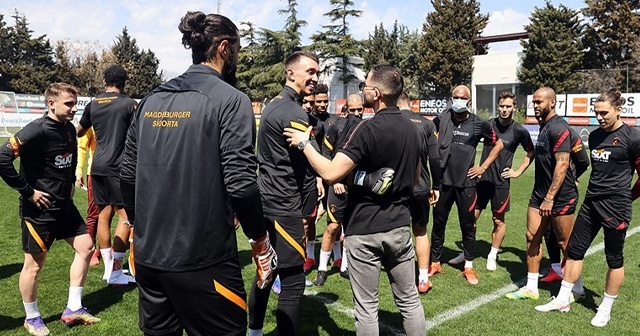 Galatasaray&#039;da Göztepe hazırlıkları devam etti