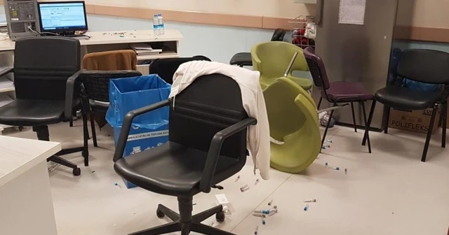 Hasta yakınları hastaneyi birbirine kattı: 8 gözaltı