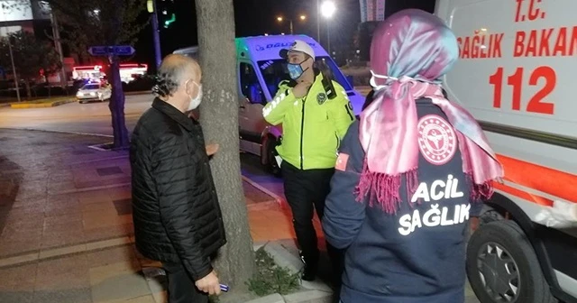 Karantinadaki sürücü servis şoförlüğü yaparken yakalandı