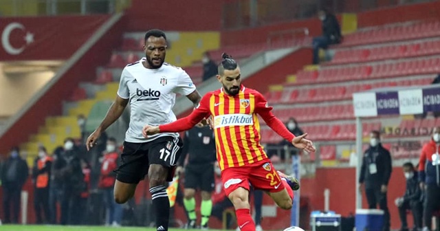 Kayserispor&#039;un Beşiktaş deplasmanında yüzü gülmüyor