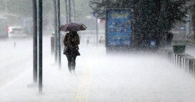 Meteoroloji&#039;den 5 bölge için sağanak uyarısı