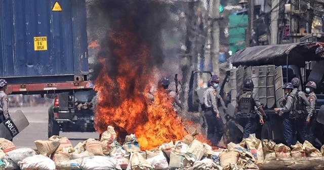 Myanmar&#039;da protestolarda ölenlerin sayısı 753 oldu