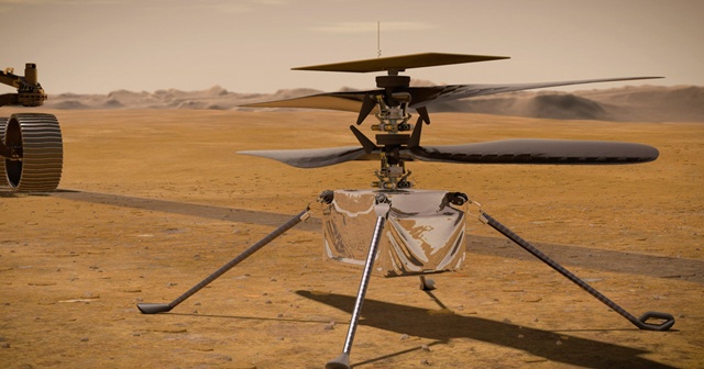 NASA&#039;nın Mars helikopteri Ingenuity ilk uçuşunu yarın gerçekleştirebilir