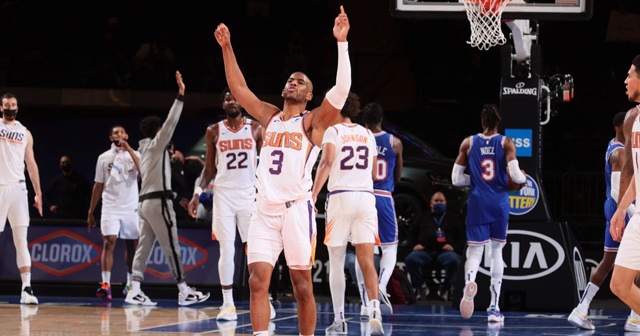 NBA&#039;de 9 maçtır kazanan Knicks&#039;i Suns durdurdu