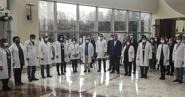 Prof. Dr. Taşçıoğlu ve sağlık çalışanları anıldı