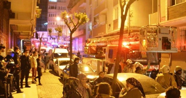 Sahur vaktinde yangın