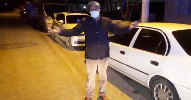 Sokakta polise yakalandı, “Virüsüm yok kendimi vururum” dedi