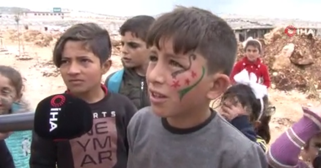 Suriyeli çocuktan savaşın özeti: Bana yitirdiklerimi geri verin