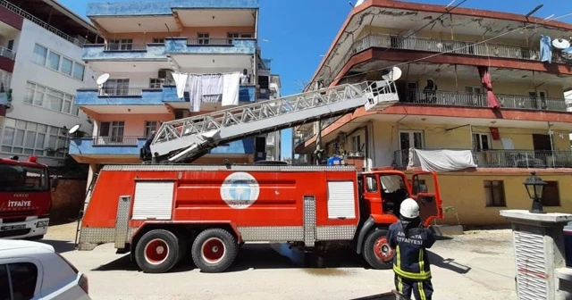 Torununu gezmeye götürdü, döndüğünde evinin yandığını gördü