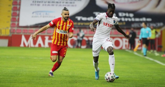 Trabzonspor ile Kayserispor 48. randevuda