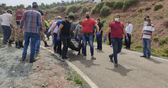 Uçuruma yuvarlanan traktörün sürücüsü öldü