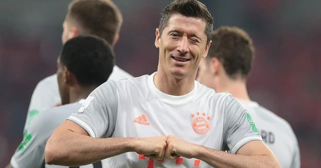 Avrupa'nın en golcüsü Lewandowski