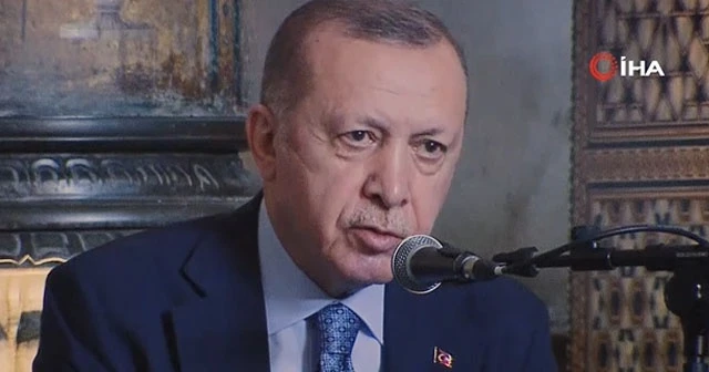 Cumhurbaşkanı Erdoğan Kur’an-ı Kerim okudu