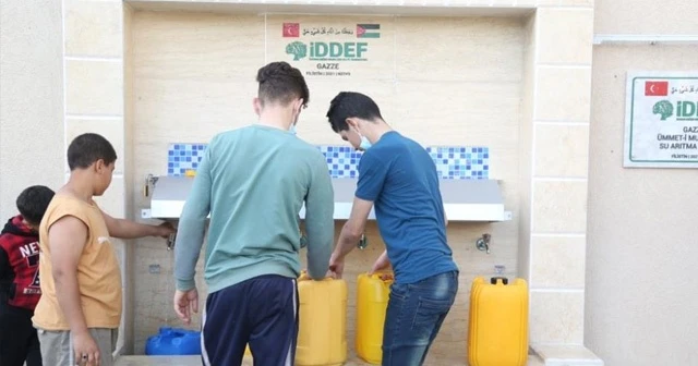 İDDEF'in su arıtma projesi binlerce Filistinli vatandaşı temiz suya kavuşturdu