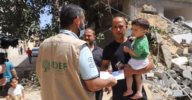 İDDEF’ten Gazze’ye 11 milyon TL acil yardım desteği