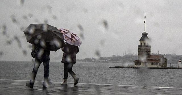 İstanbul’da kuvvetli yağış uyarısı