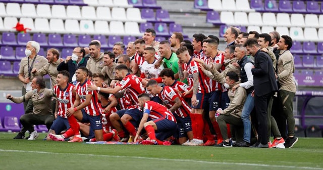 La Liga'da şampiyon Atletico Madrid