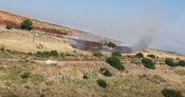 Lübnanlı protestoculara İsrail sınırında ateş açıldı