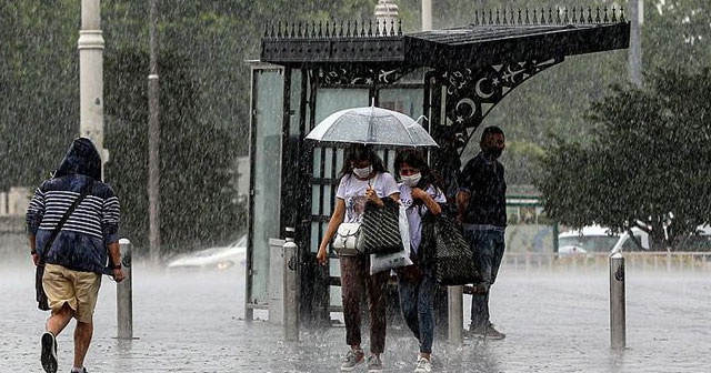 Meteorolojiden sağanak uyarısı