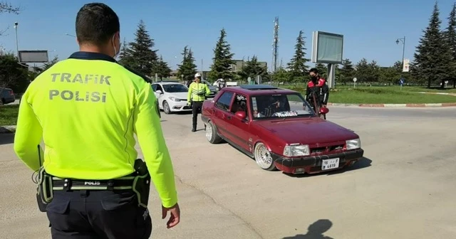 Modifiye tutkunu gence ceza yağdı