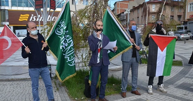 Sarıkamış'tan Filistin'e destek