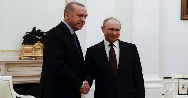 Son Dakika...Cumhurbaşkanı Erdoğan Putin ile görüştü