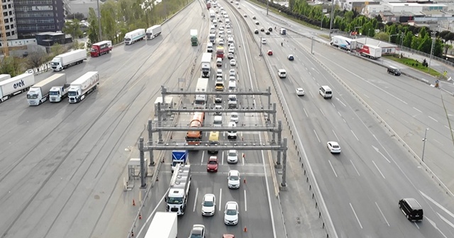 Tam kapanmada trafik yoğunluğu