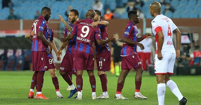 Trabzonspor evinde kazandı