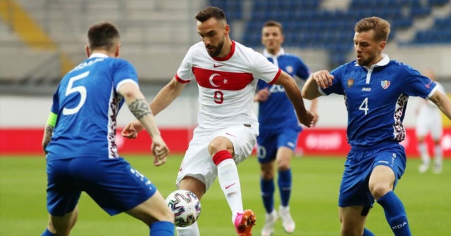 A Milli Takım, Moldova&#039;yı 2-0&#039;la geçti